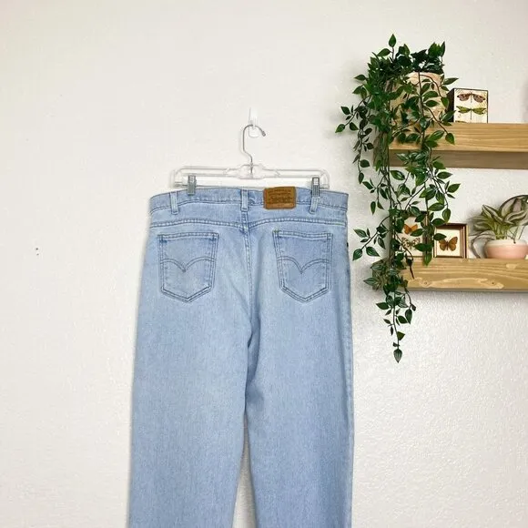 🦋 VINTAGE Levi's Flex Denim 540 Light Wash Jeans Size 36