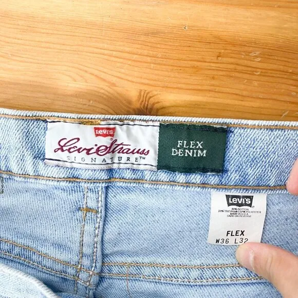 🦋 VINTAGE Levi's Flex Denim 540 Light Wash Jeans Size 36