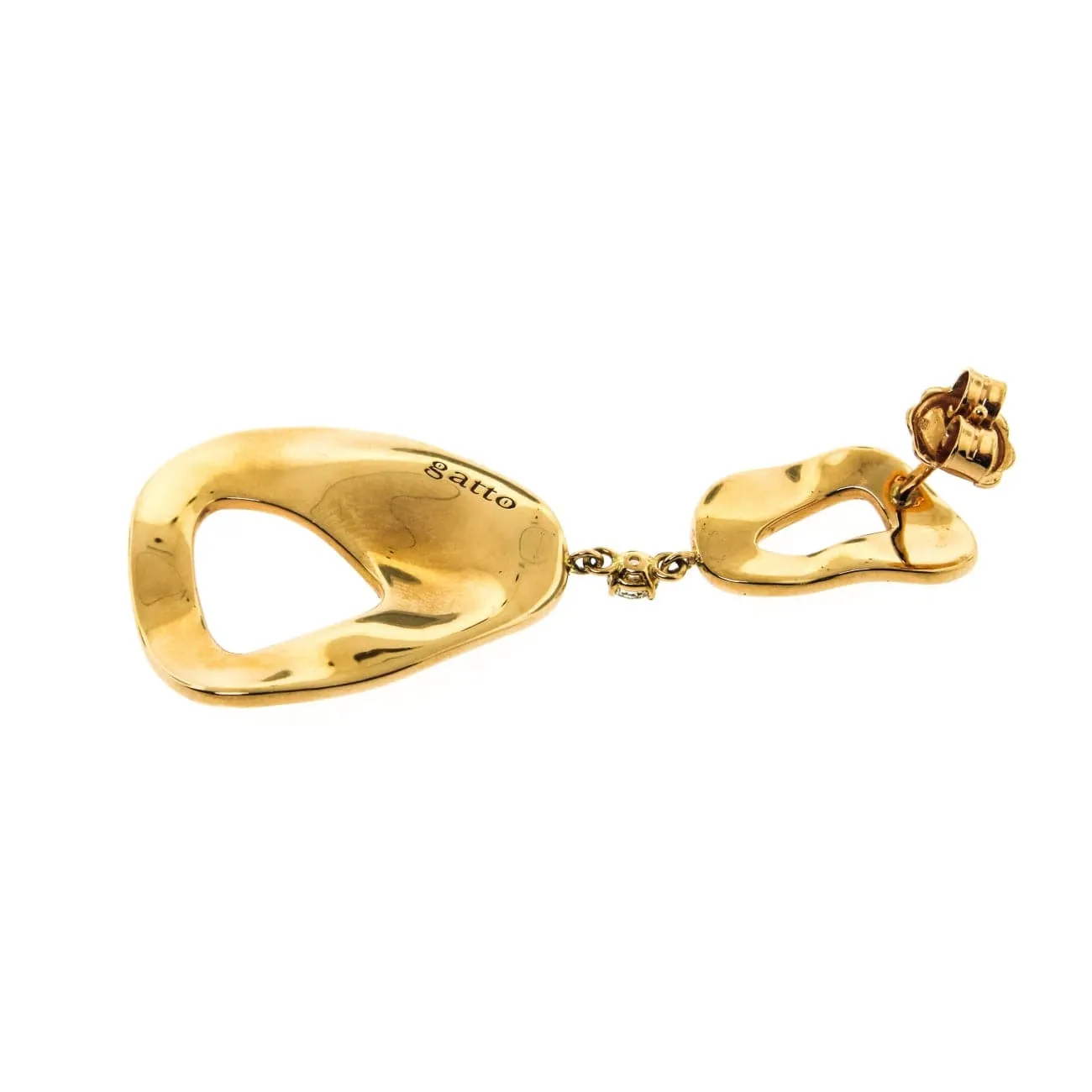 18k Rose Gold Earrings by Gatto