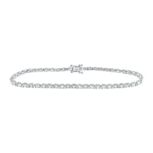 2 CTW-DIA NK TENNIS BRACELET (7 INCH)