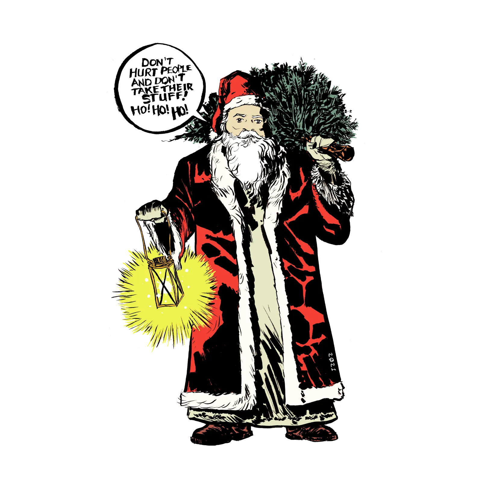 2021 Santa | Men's Tee