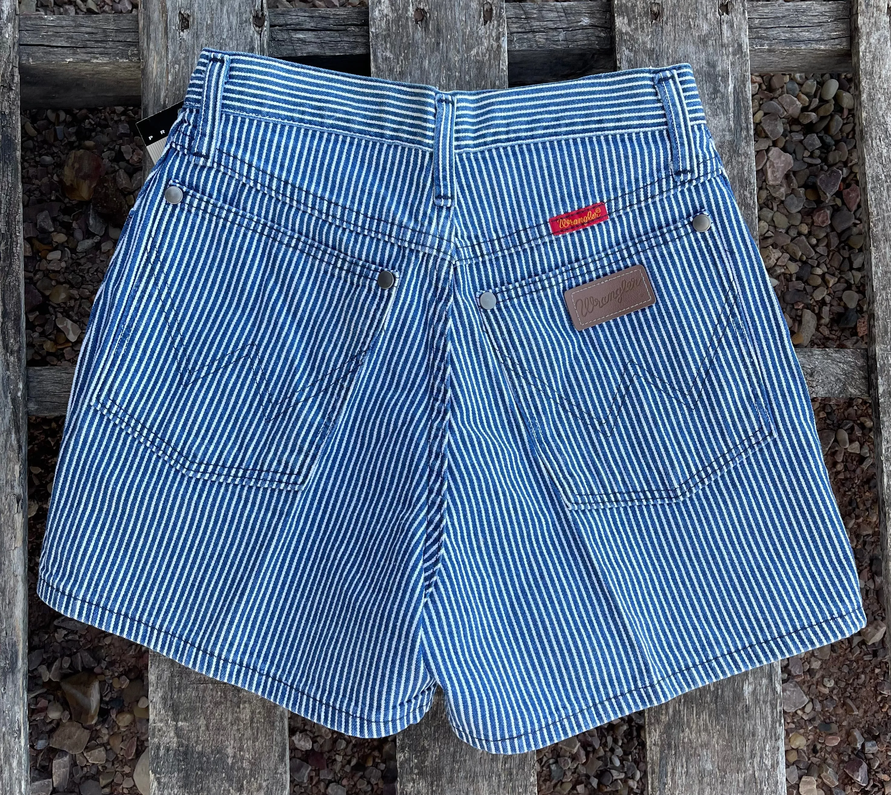 26” Striped Wrangler Shorts