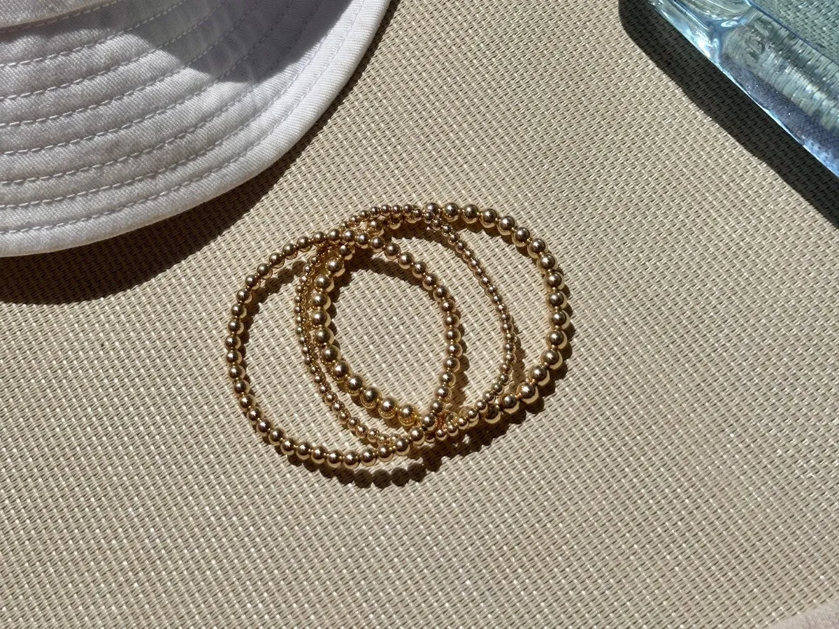 3 4 5mm Bead Bracelet