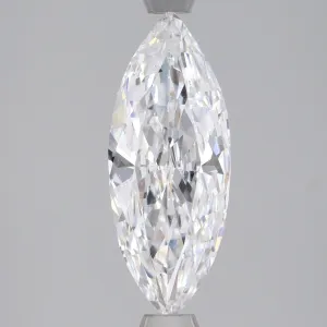 3/4 Carat Marquise Cut Diamond - D SI2 - 0.88ct - 214263