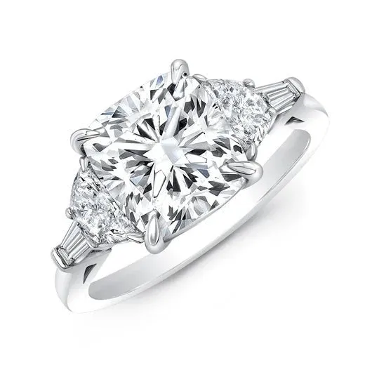 3/4 Carat Princess Cut Diamond - D VS1 - 0.76ct - 210081
