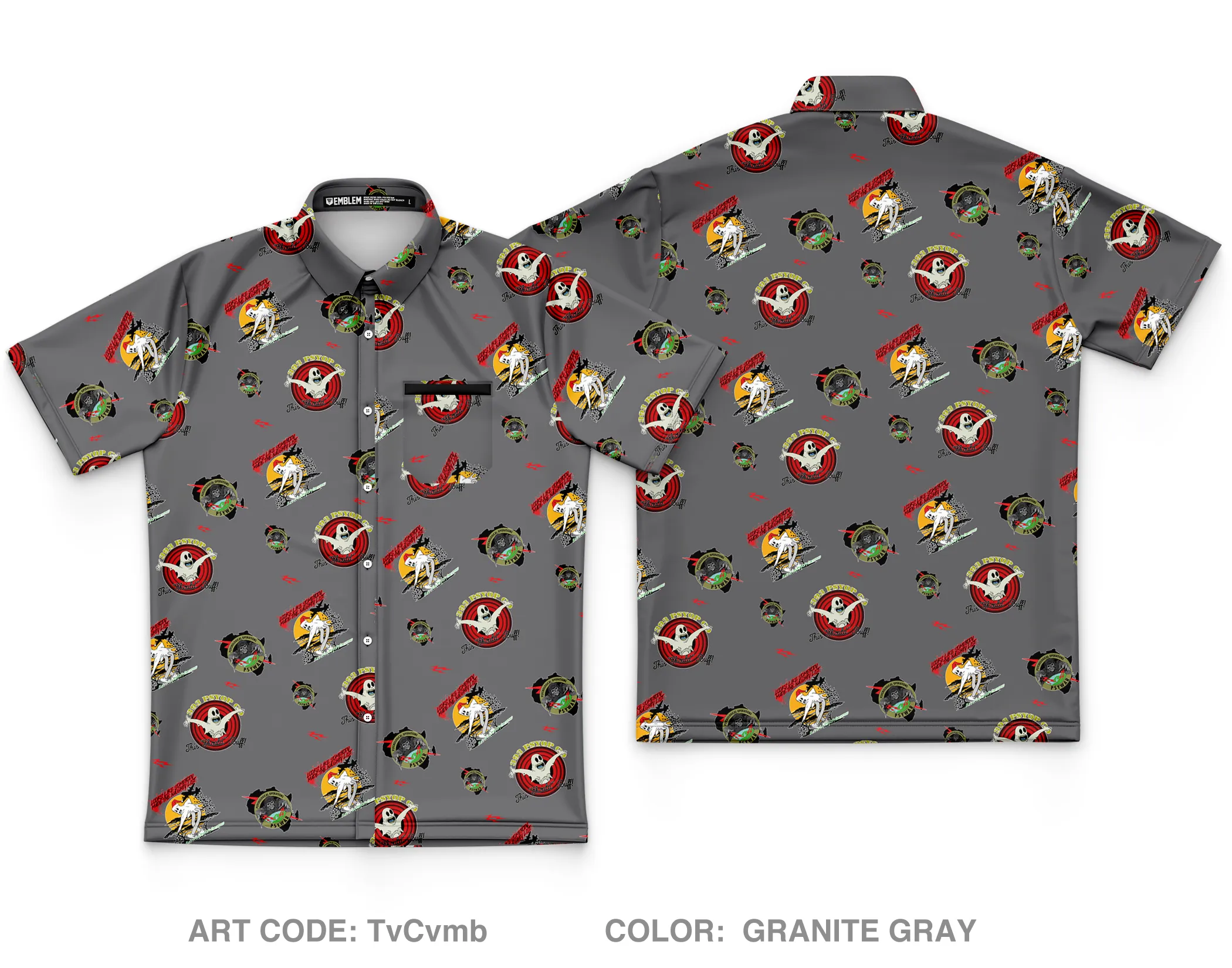 393 PSY-C Core Men's SS Performance Party Shirt - TvCvmb