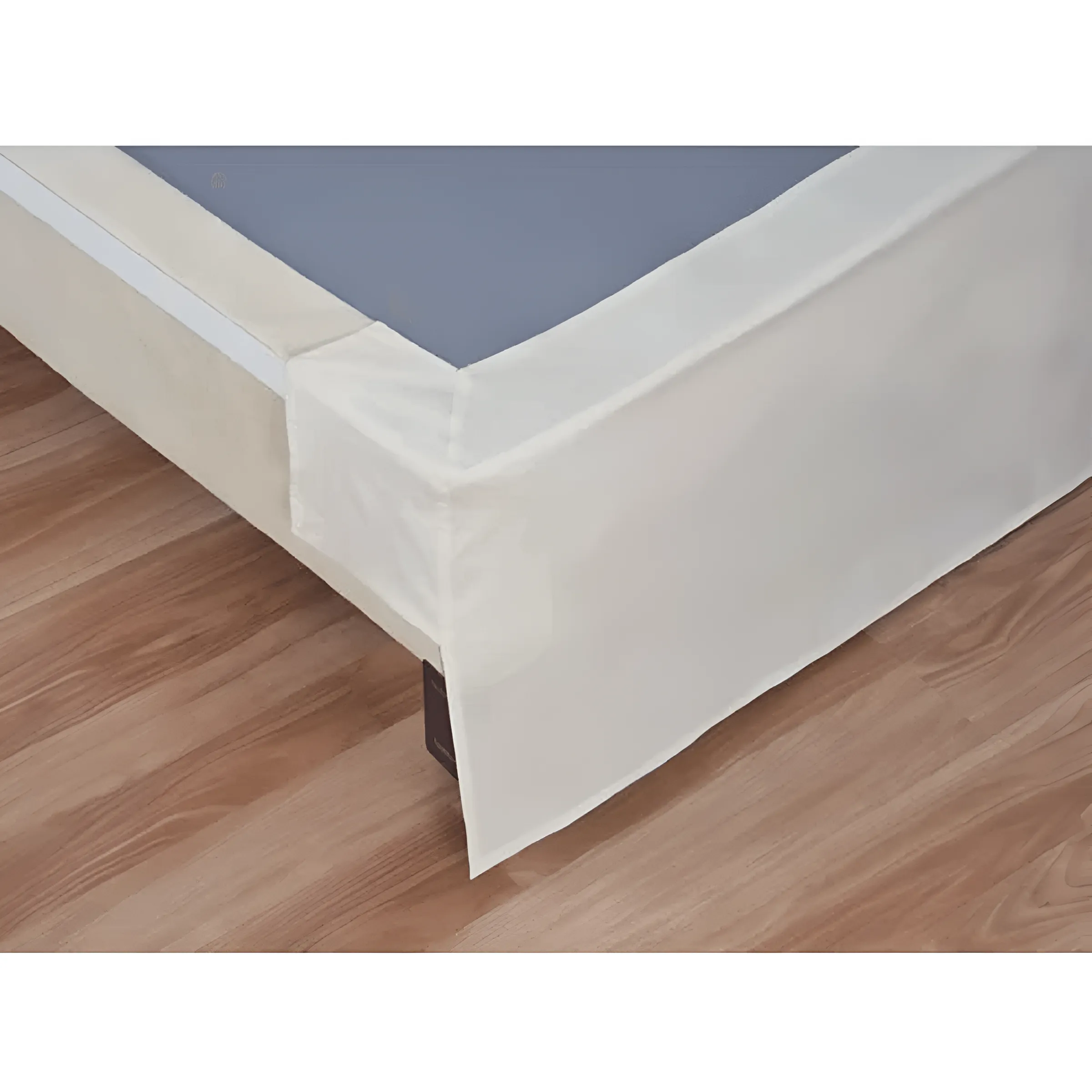 400TC Sateen Solid Cotton Wrap Around Tailored Bed Skirt