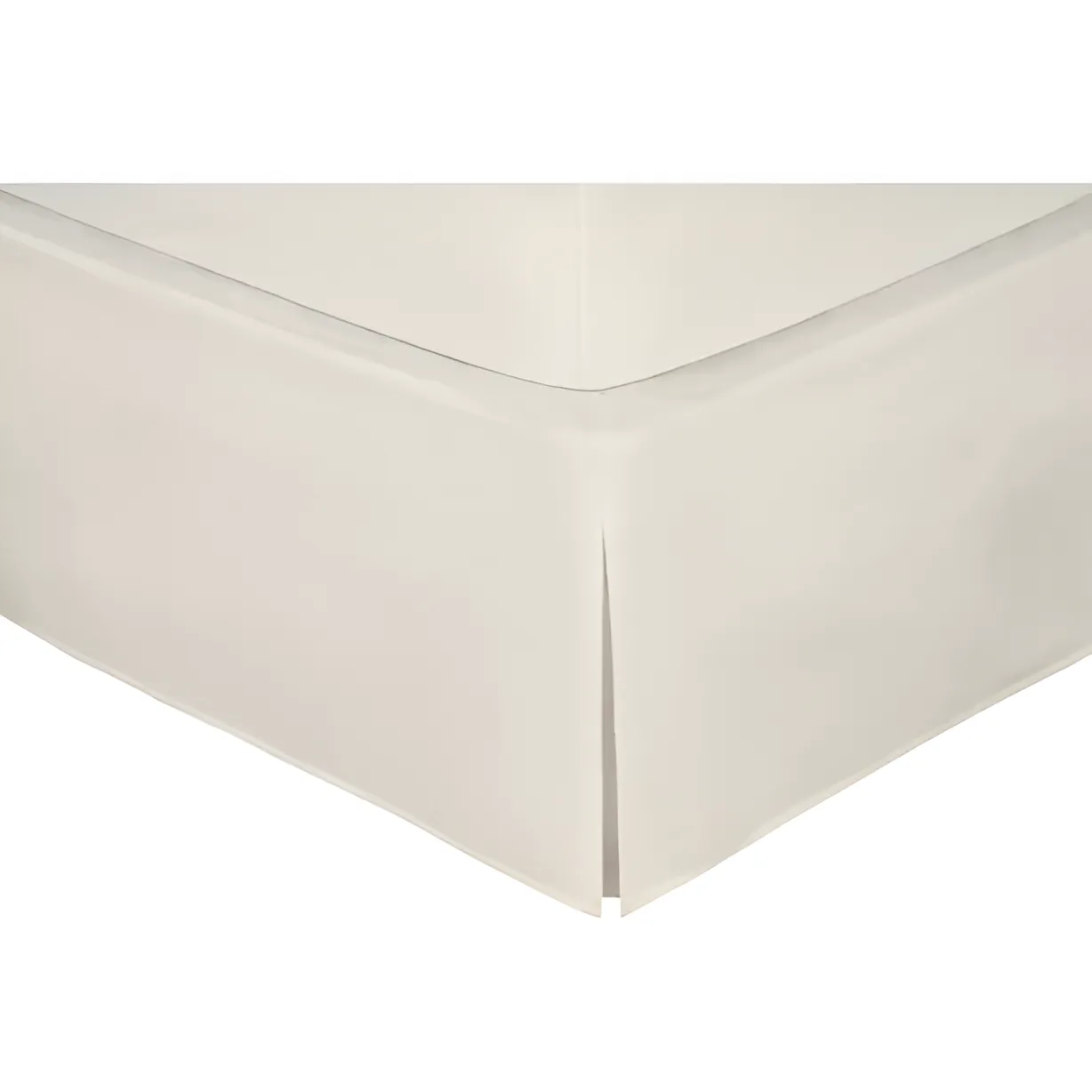 400TC Sateen Solid Cotton Wrap Around Tailored Bed Skirt