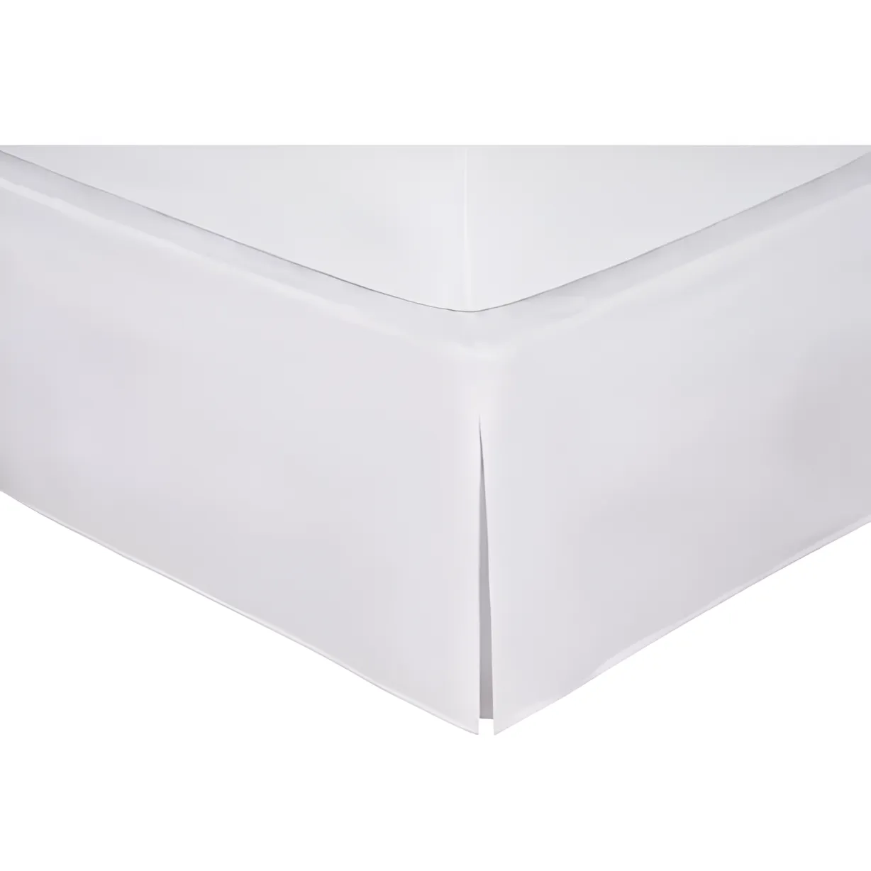400TC Sateen Solid Cotton Wrap Around Tailored Bed Skirt