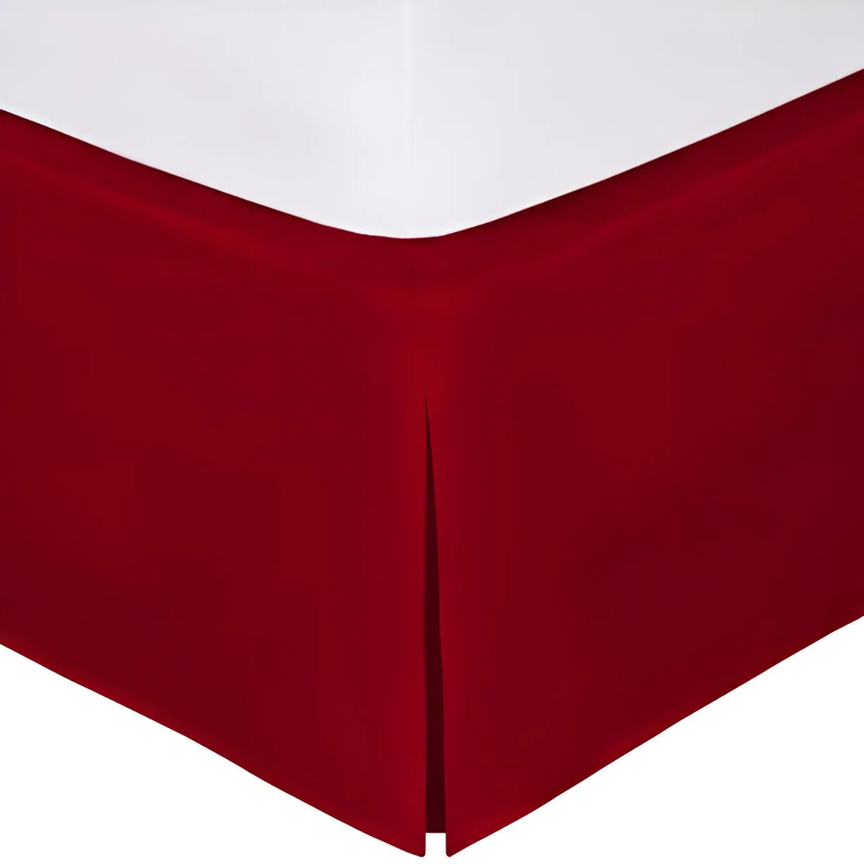 400TC Sateen Solid Cotton Wrap Around Tailored Bed Skirt