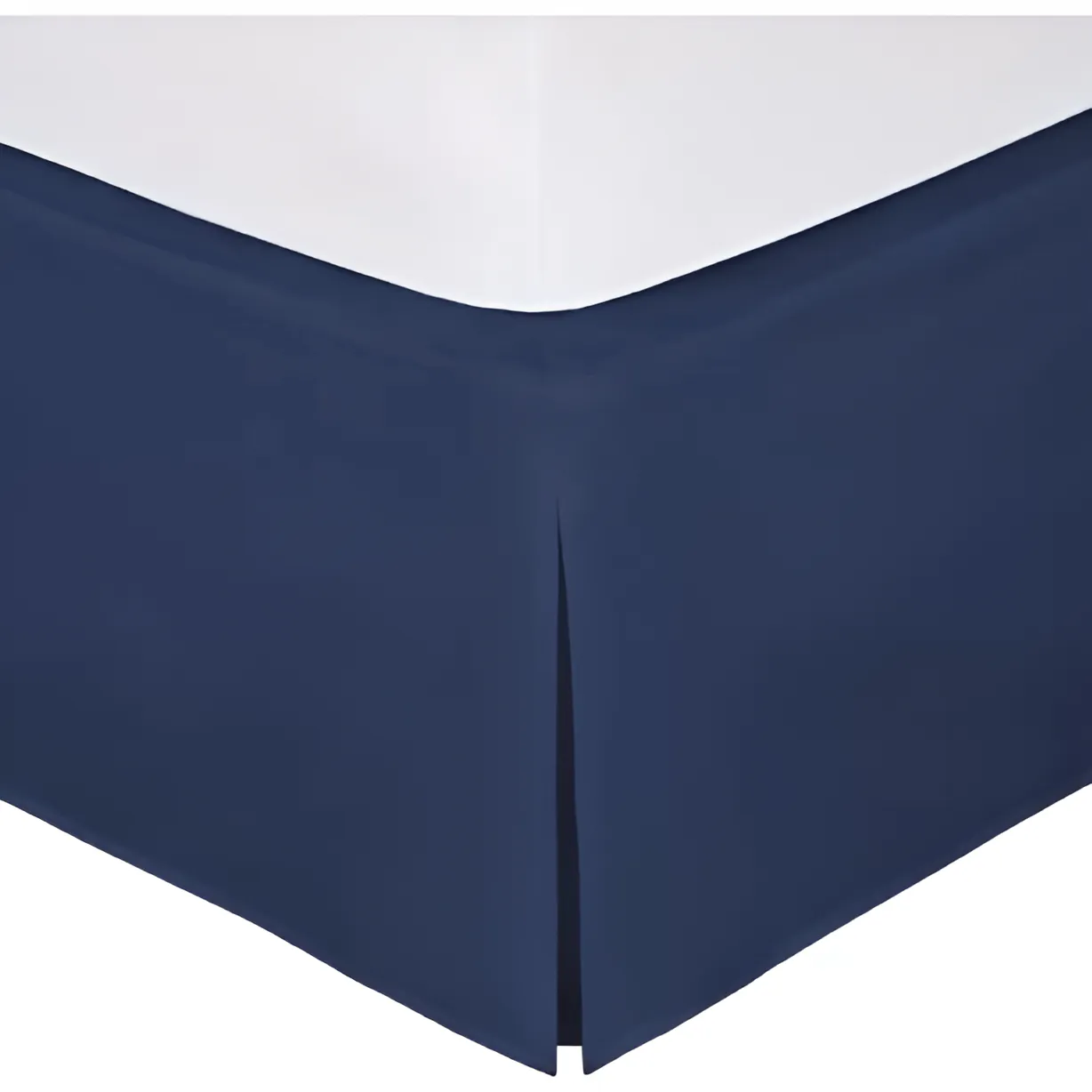 400TC Sateen Solid Cotton Wrap Around Tailored Bed Skirt
