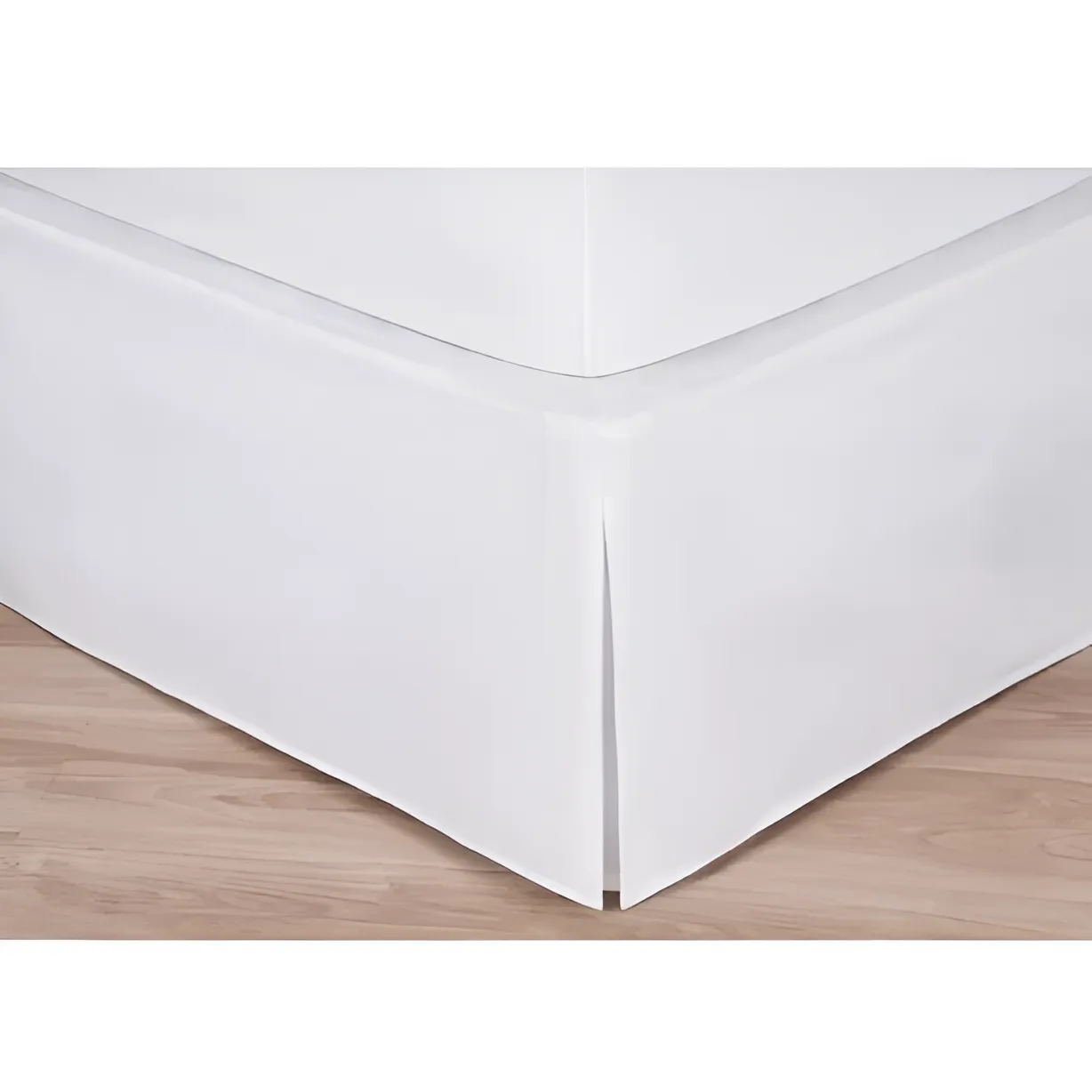 400TC Sateen Solid Cotton Wrap Around Tailored Bed Skirt