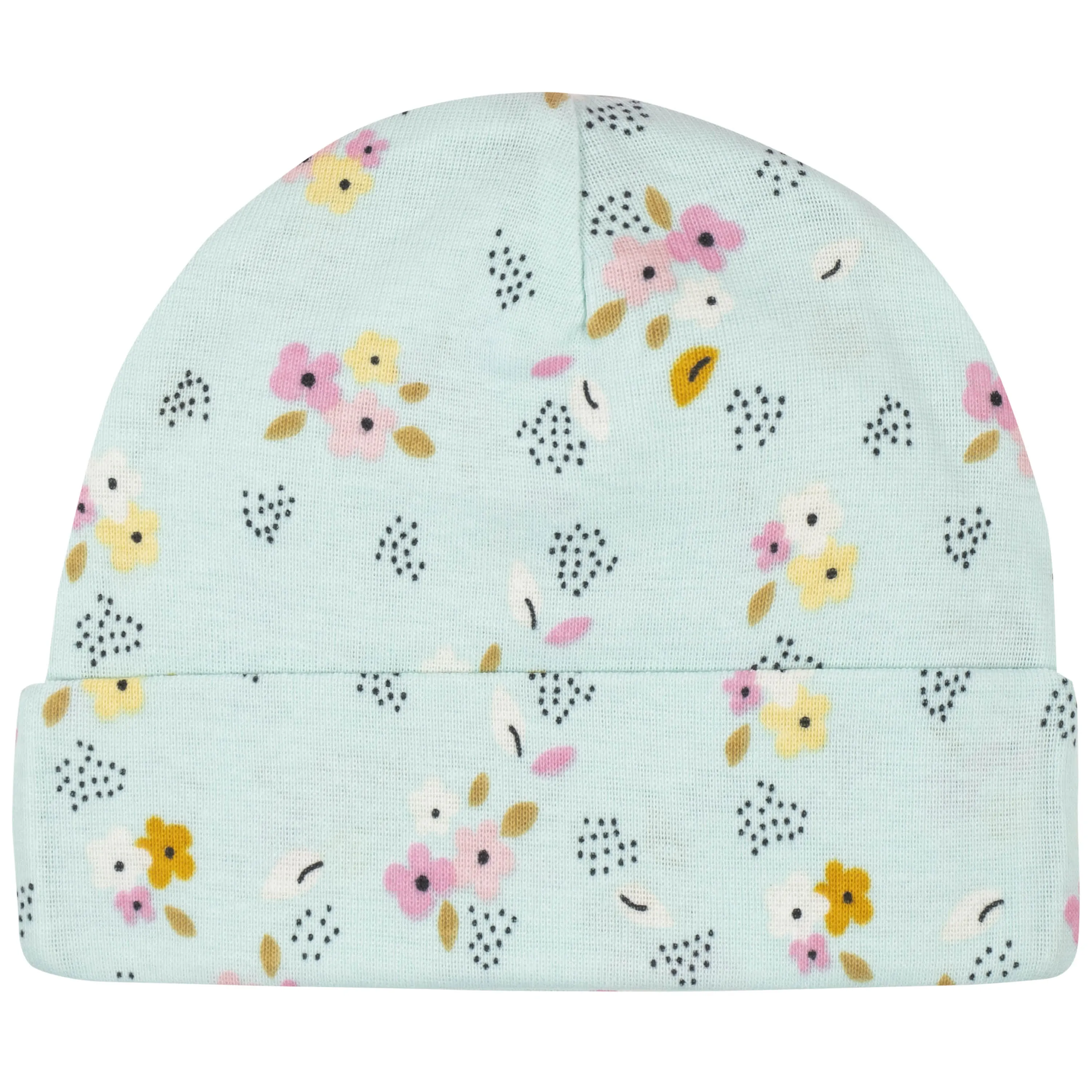 5-Pack Baby Girls Fox Caps