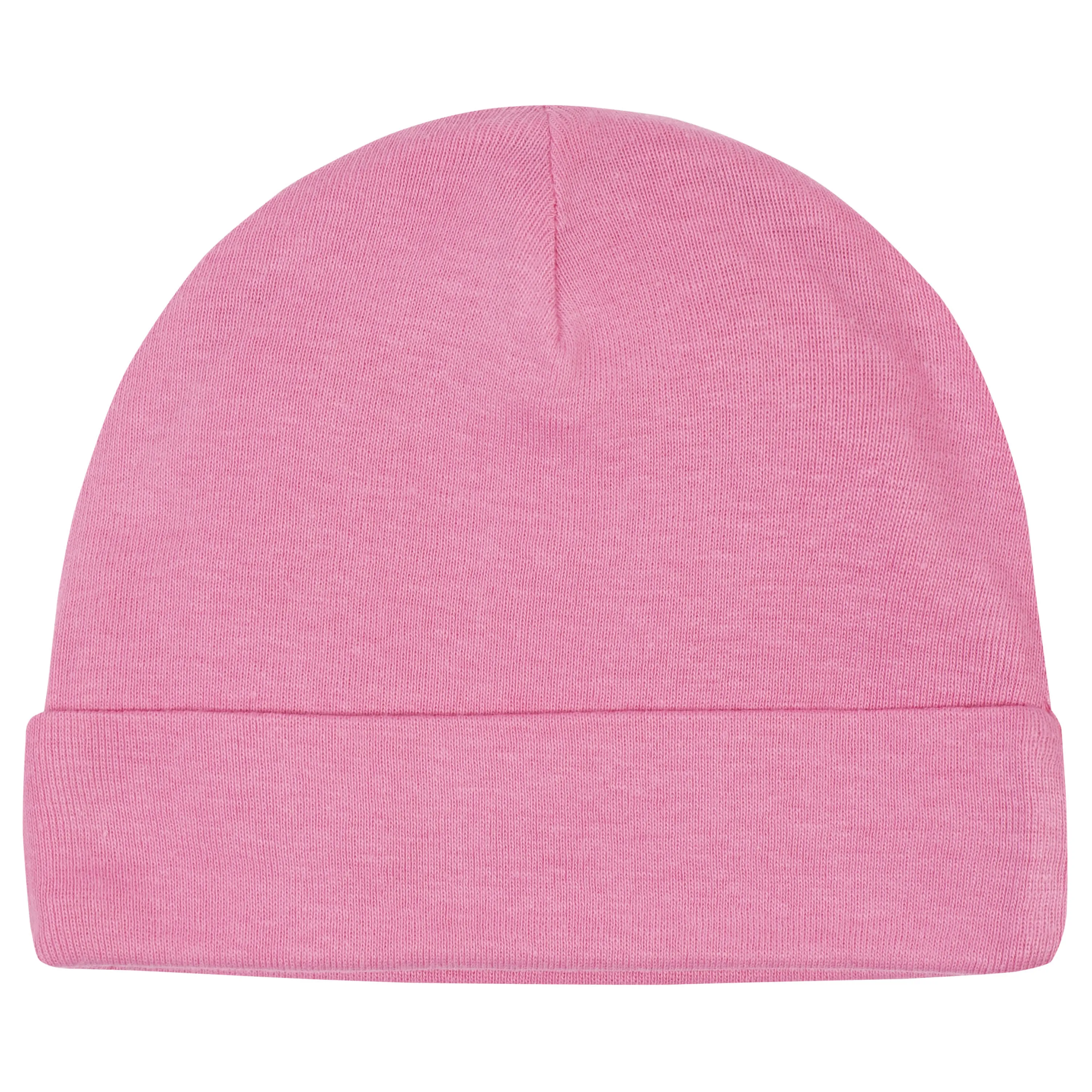 5-Pack Baby Girls Fox Caps