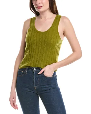 525 America Cable Crop Cashmere Tank