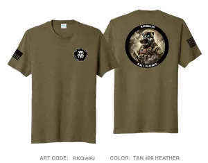 631st Chemical Company, Haz 1 Platoon Comfort Unisex Triblend SS Tee - RKQw6U