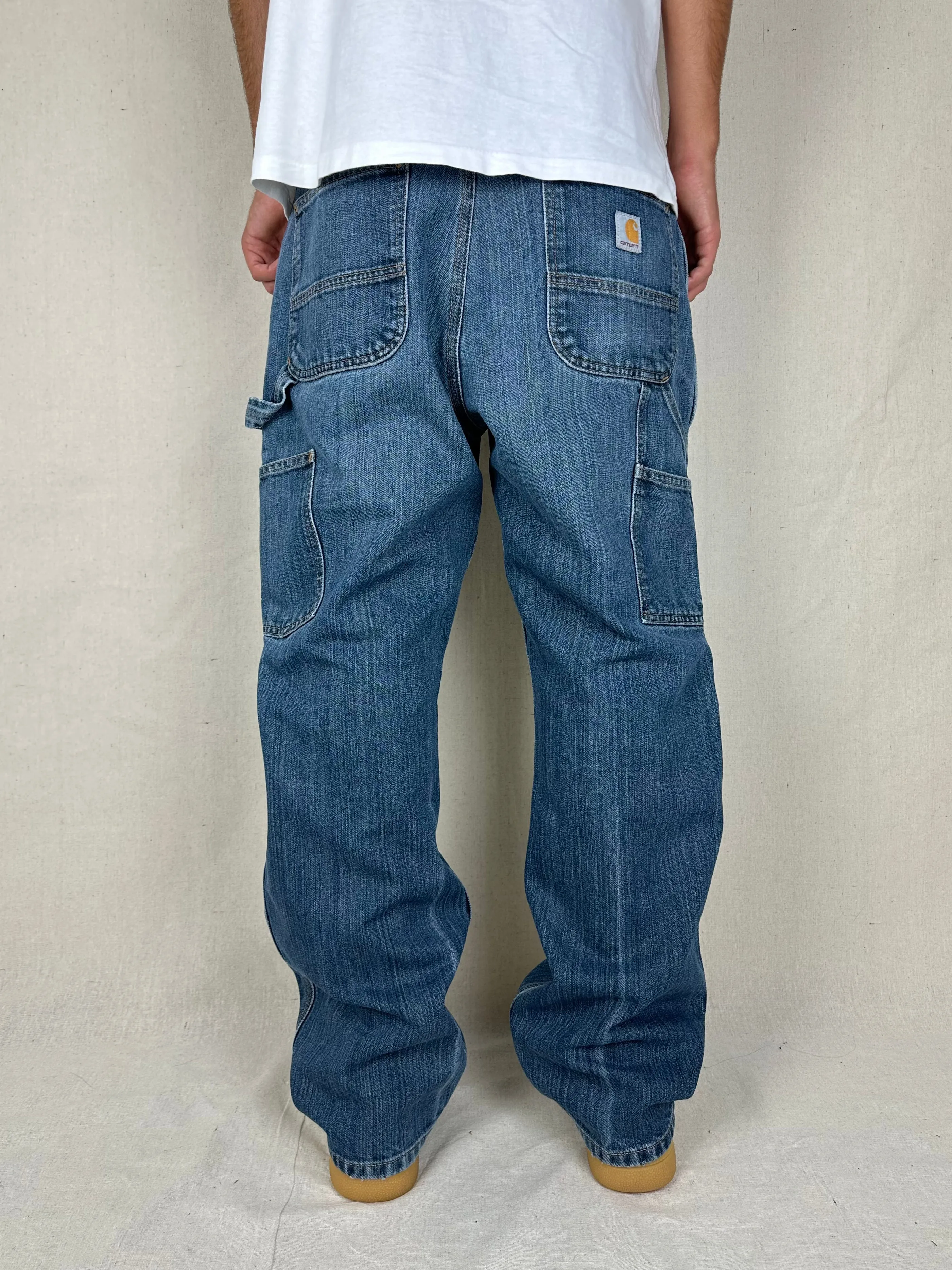 90's Carhartt Vintage Carpenter Jeans Size 35x30