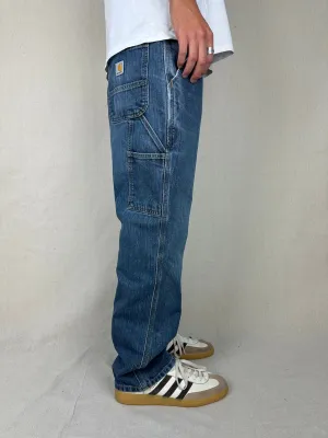 90's Carhartt Vintage Carpenter Jeans Size 35x30