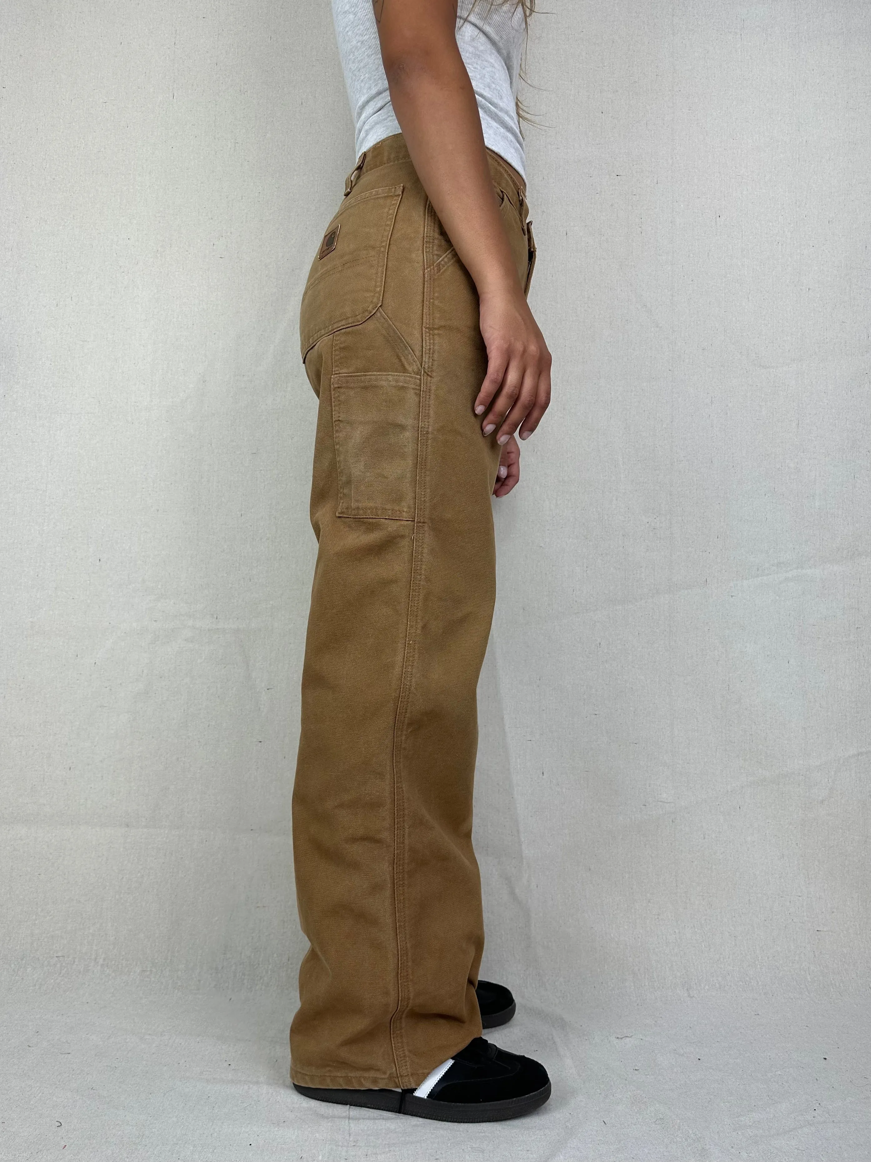 90's Carhartt Vintage Heavy Duty Carpenter Jeans Size 29x30
