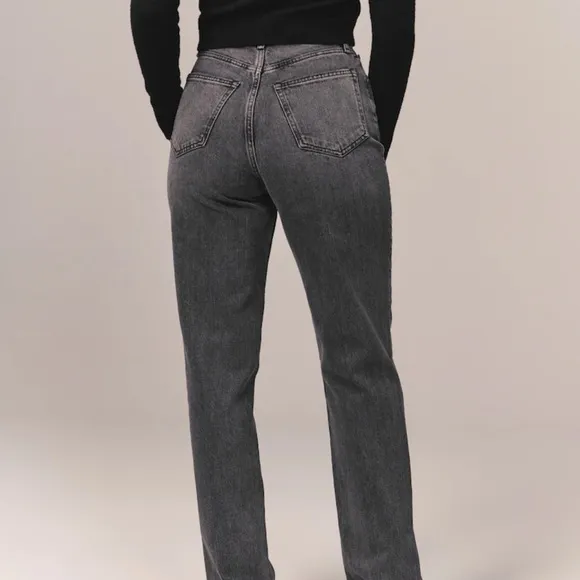 ABERCROMBIE AND FITCH CURVE LOVE 90s STRAIGHT ULTRA STRAIGHT