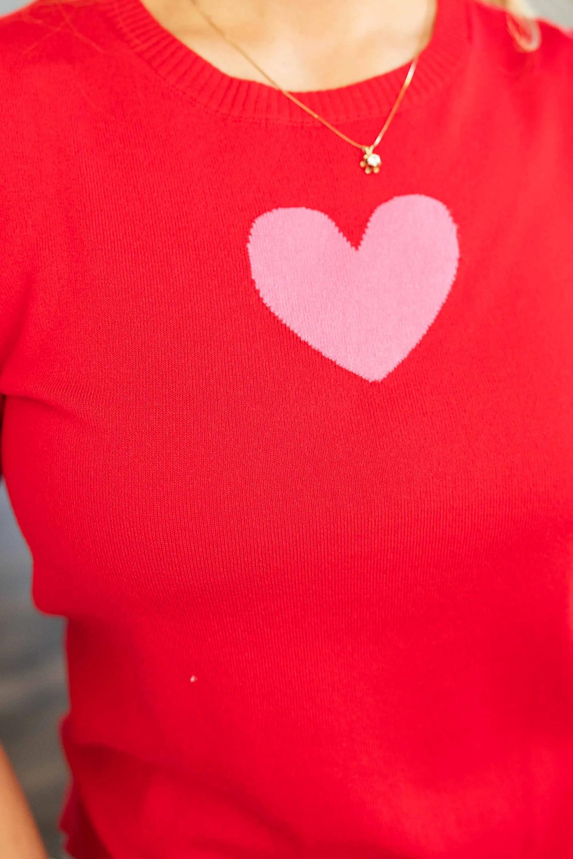 ADRIANA HEART SWEATER