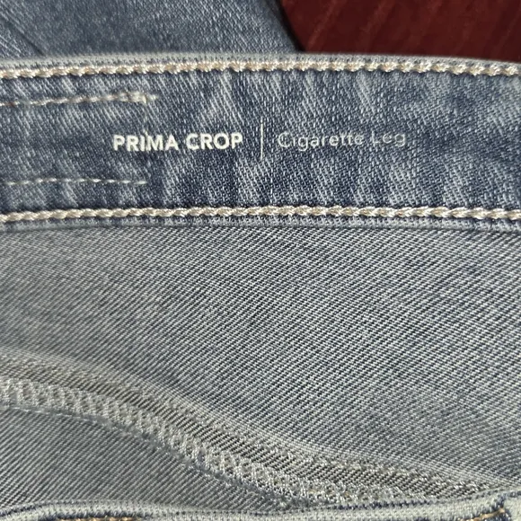Ag Adriano Goldschmied Prima Crop Cigarette Leg Jeans