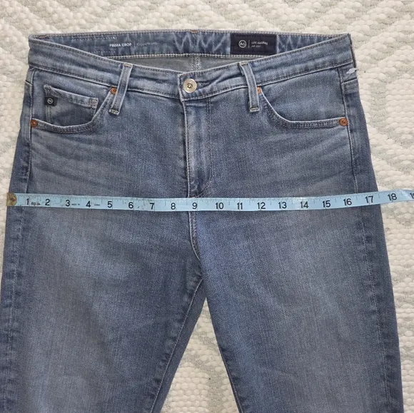 Ag Adriano Goldschmied Prima Crop Cigarette Leg Jeans