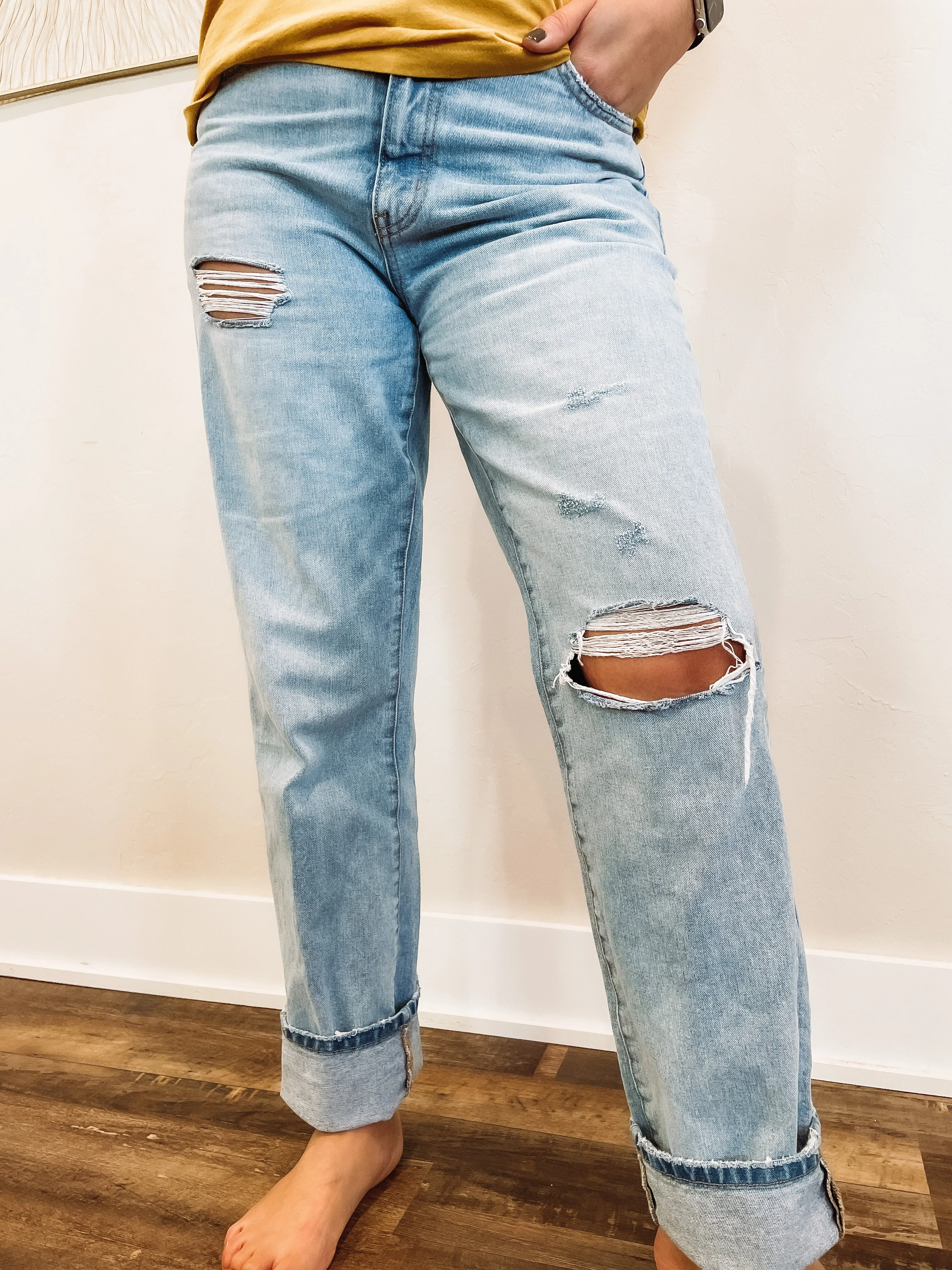 Anna Vintage Straight Jeans