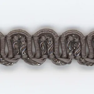Antique Metallic Trimming Braid #105 Charcoal