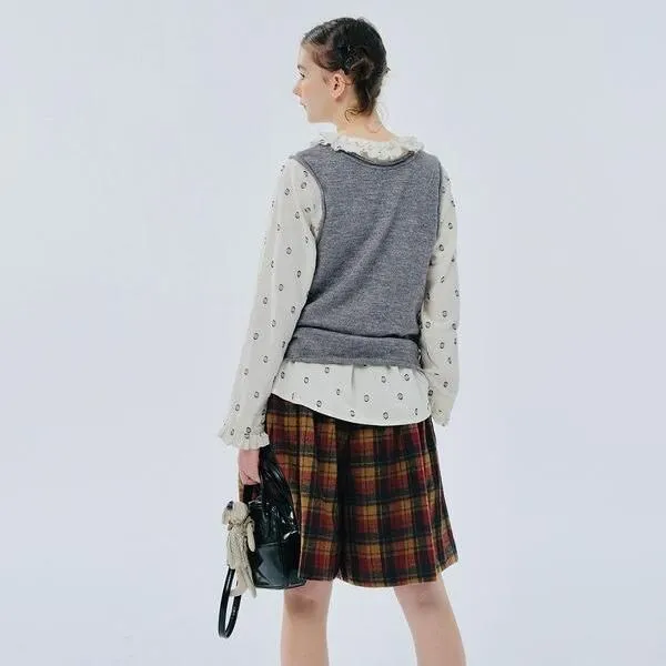 Autumn/Winter Lace Women's Vest