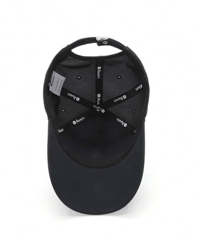 AVEN Bold Letter Logo Embroidered Ball Cap - Navy