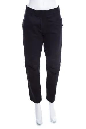 Balmain Black  Moto Jeans SZ 34