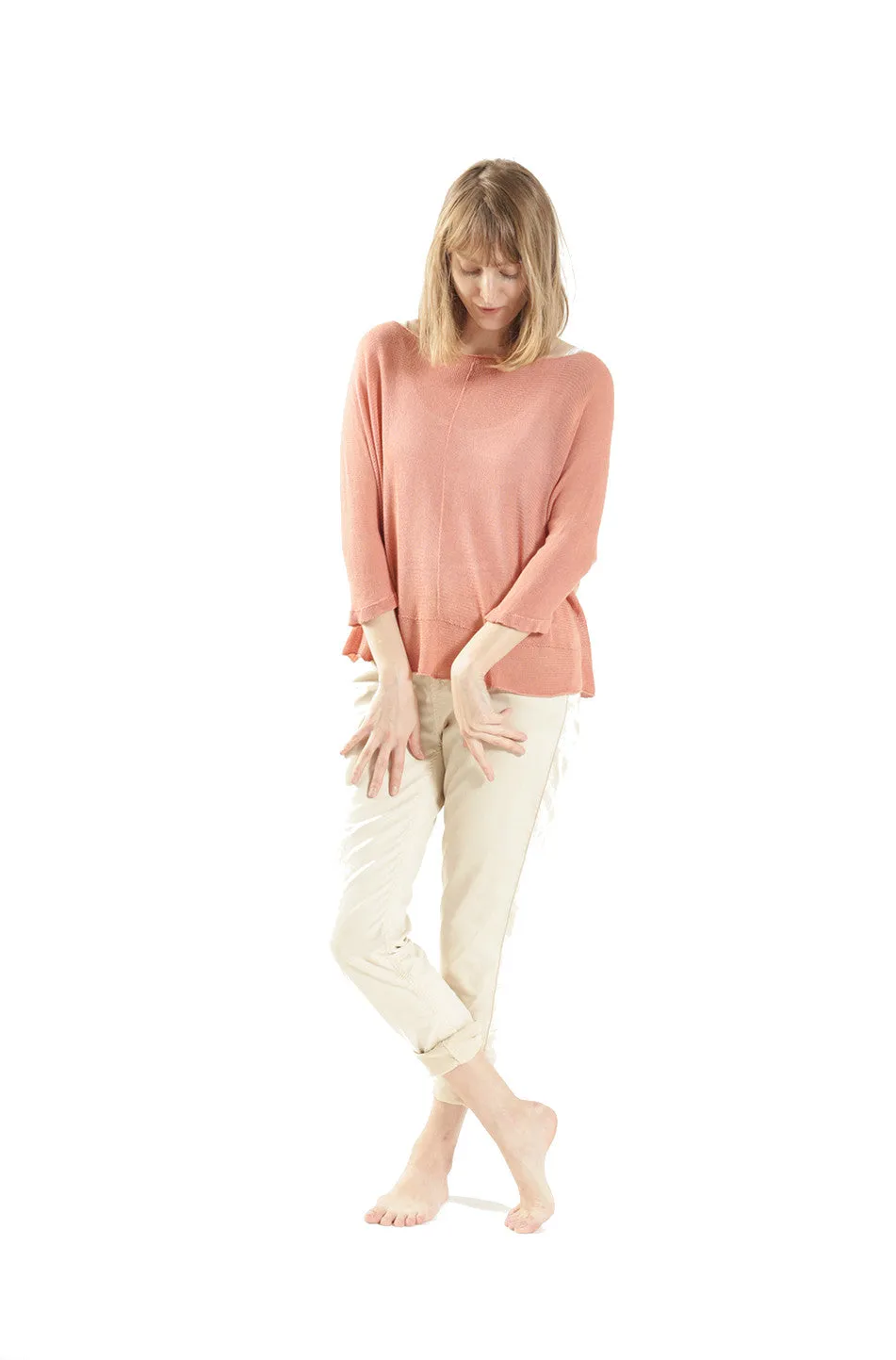 Bamboo Shirt - Salmon