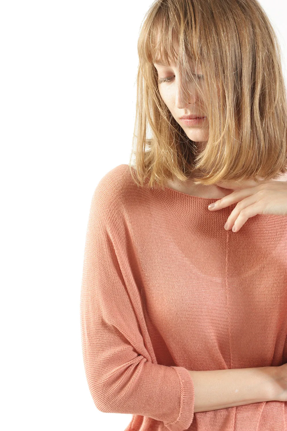 Bamboo Shirt - Salmon
