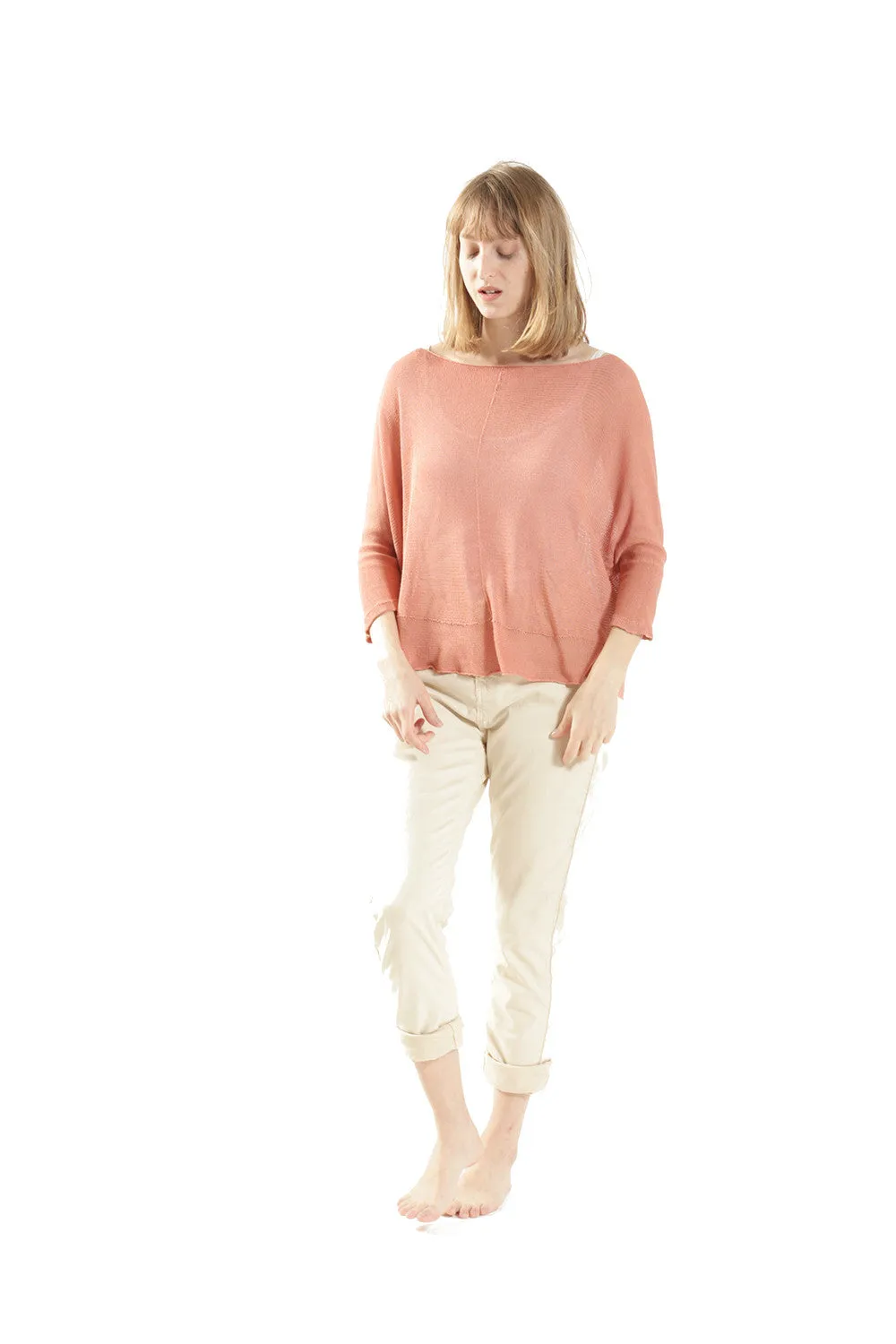 Bamboo Shirt - Salmon