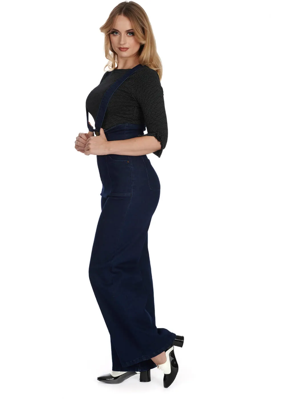 Banned Denim Days 40's Trousers Navy