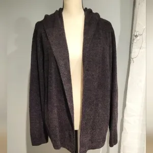 Barefoot Dreams Cozy Chic Lite Knit Open Front Sweater Size L