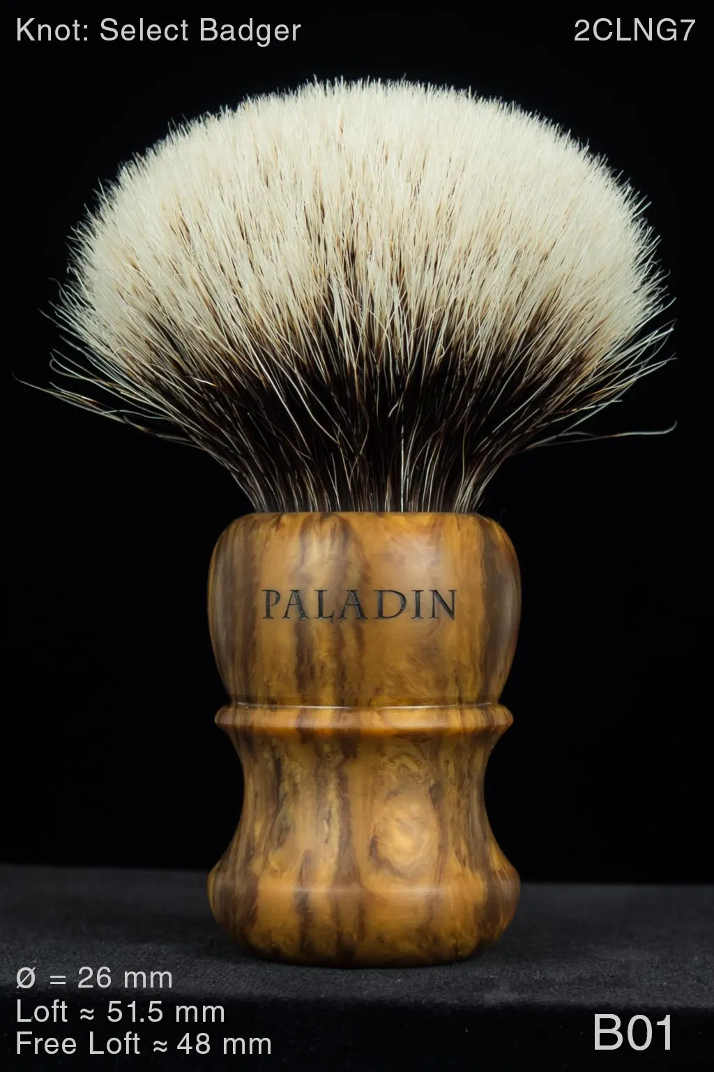 Barely Second PK-47 26 mm Satin Briar