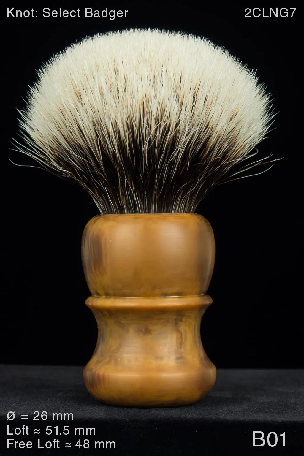 Barely Second PK-47 26 mm Satin Briar