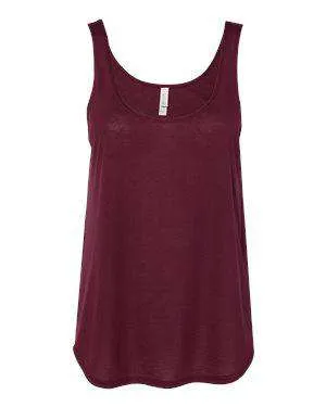 Bella   Canvas Women's Flowy Side Slit Tank Top - 8802