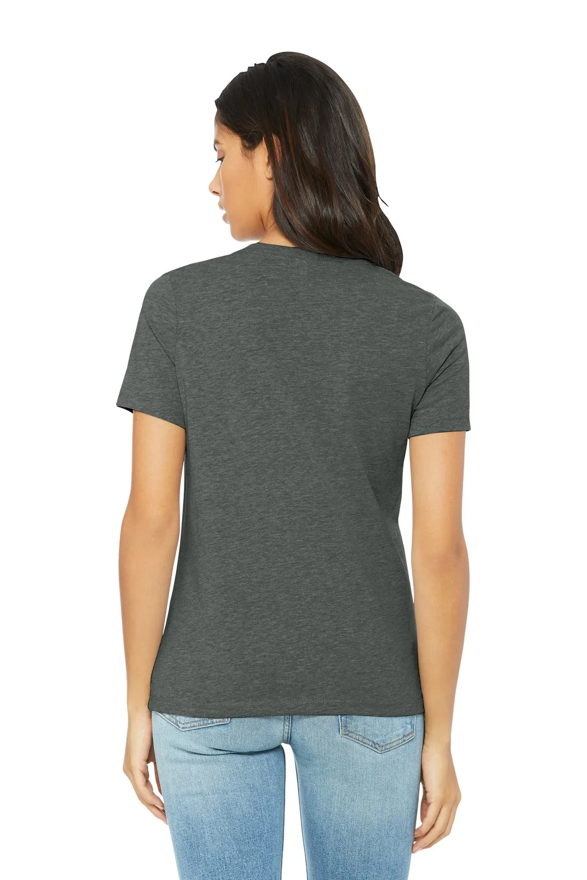 BELLA CANVAS Women's Relaxed CVC Tee BC6400CVC Deep Heather