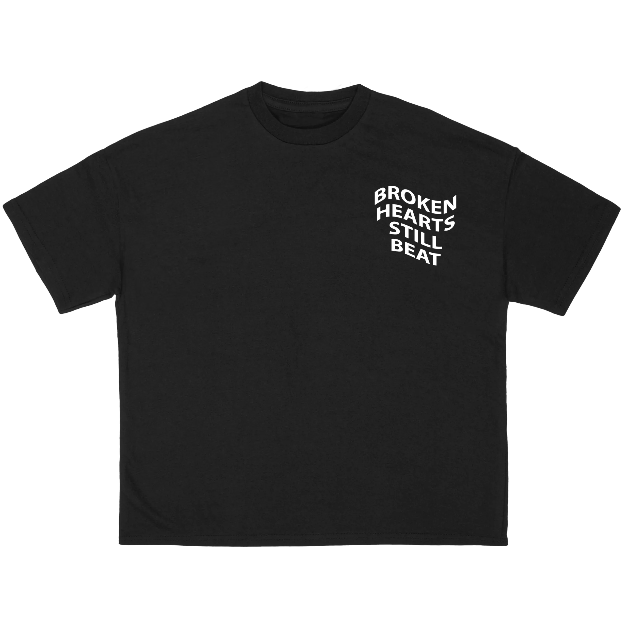 BHSB Broken Hearts Tee- Black