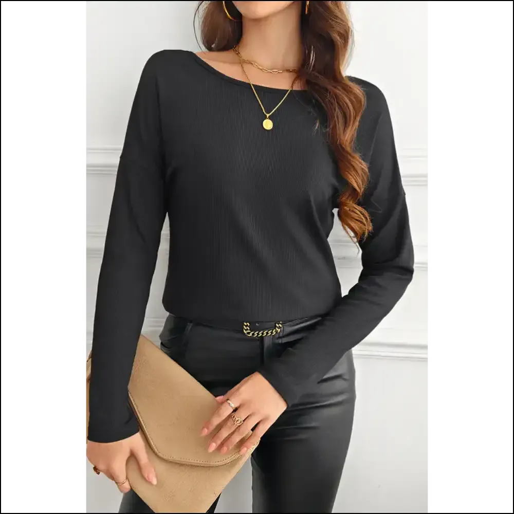 Black Butterfly Backless Ribbed Top: Dangerously Chic! 🦋 Needful Things