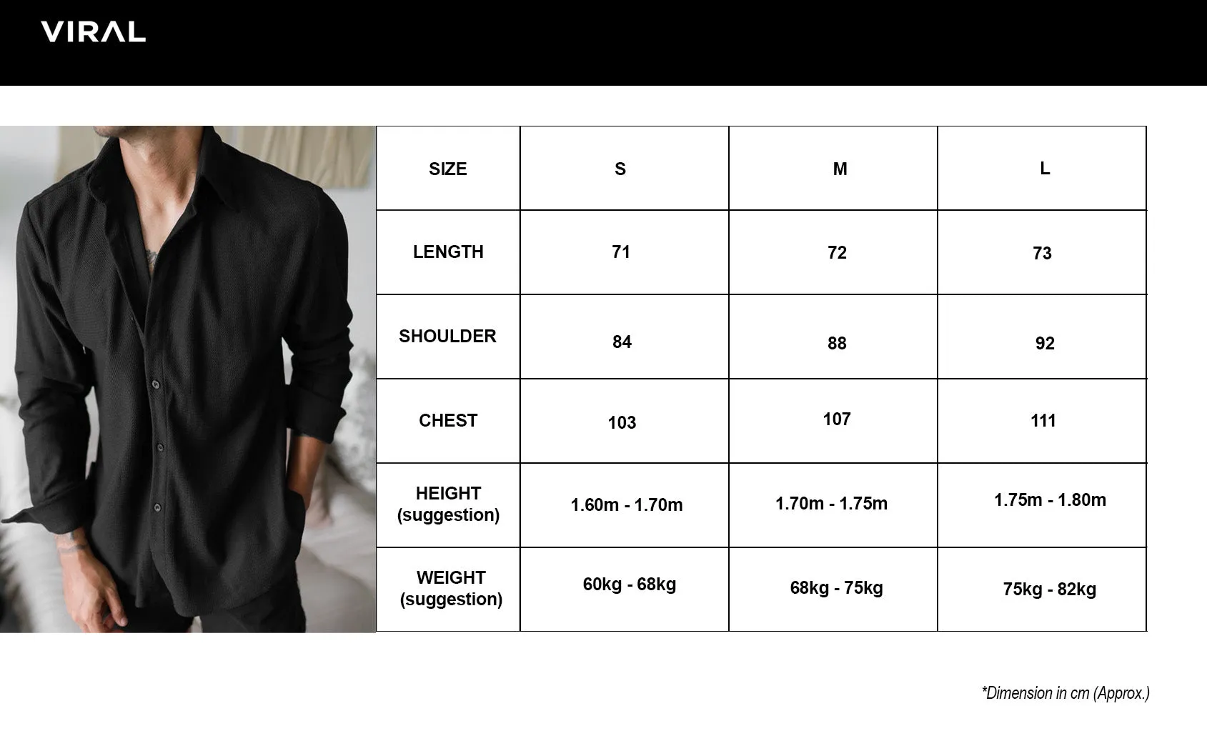 BLACK TERRY LONG SLEEVE SHIRTS