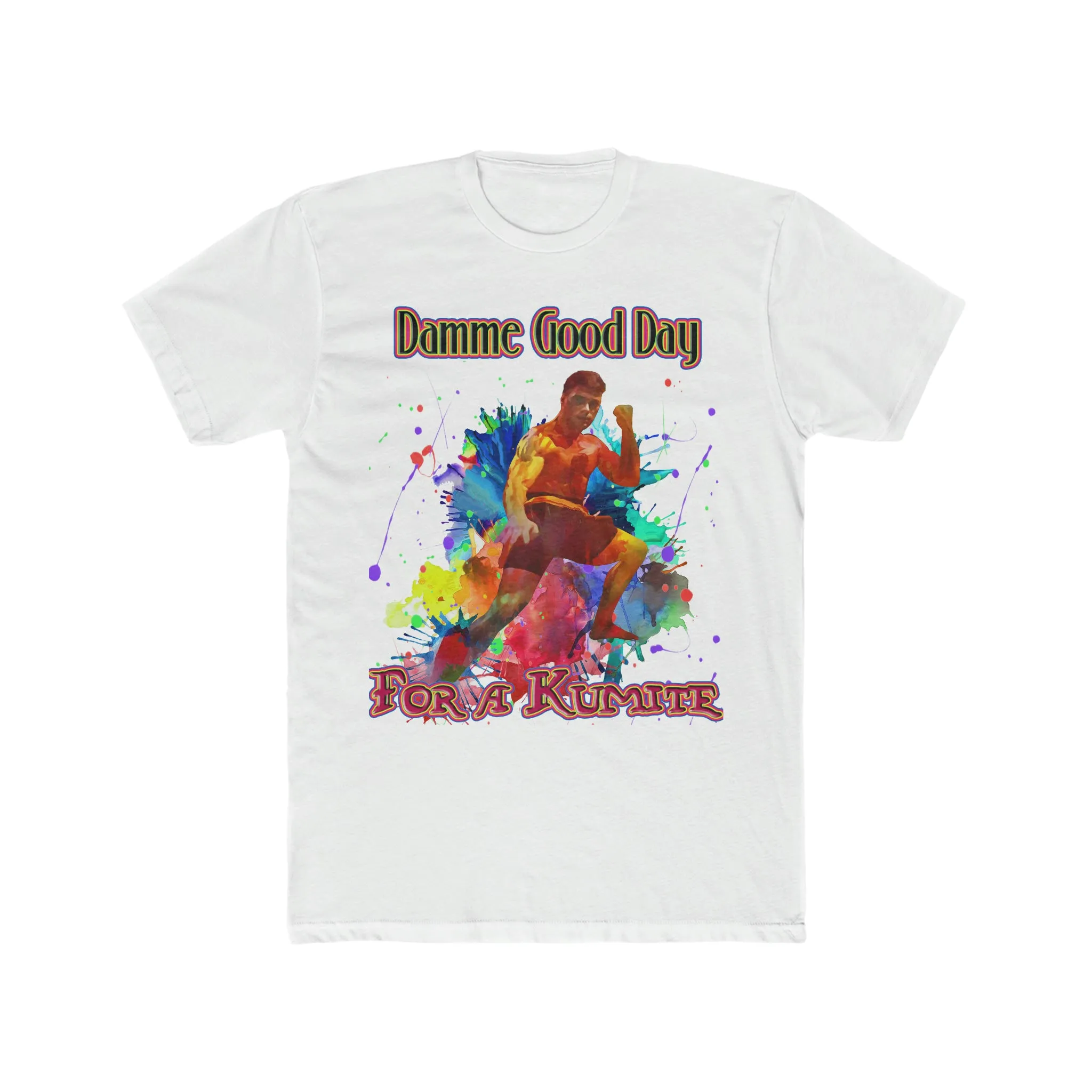 Bloodsport Watercolor Tee on Men's Next Level 3600