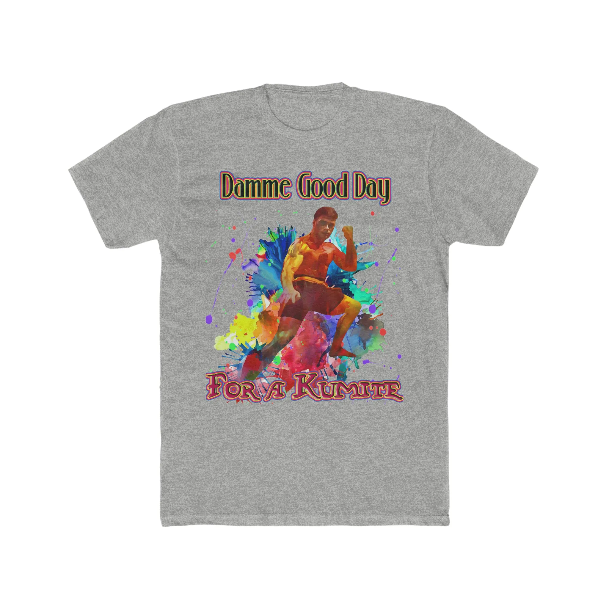 Bloodsport Watercolor Tee on Men's Next Level 3600