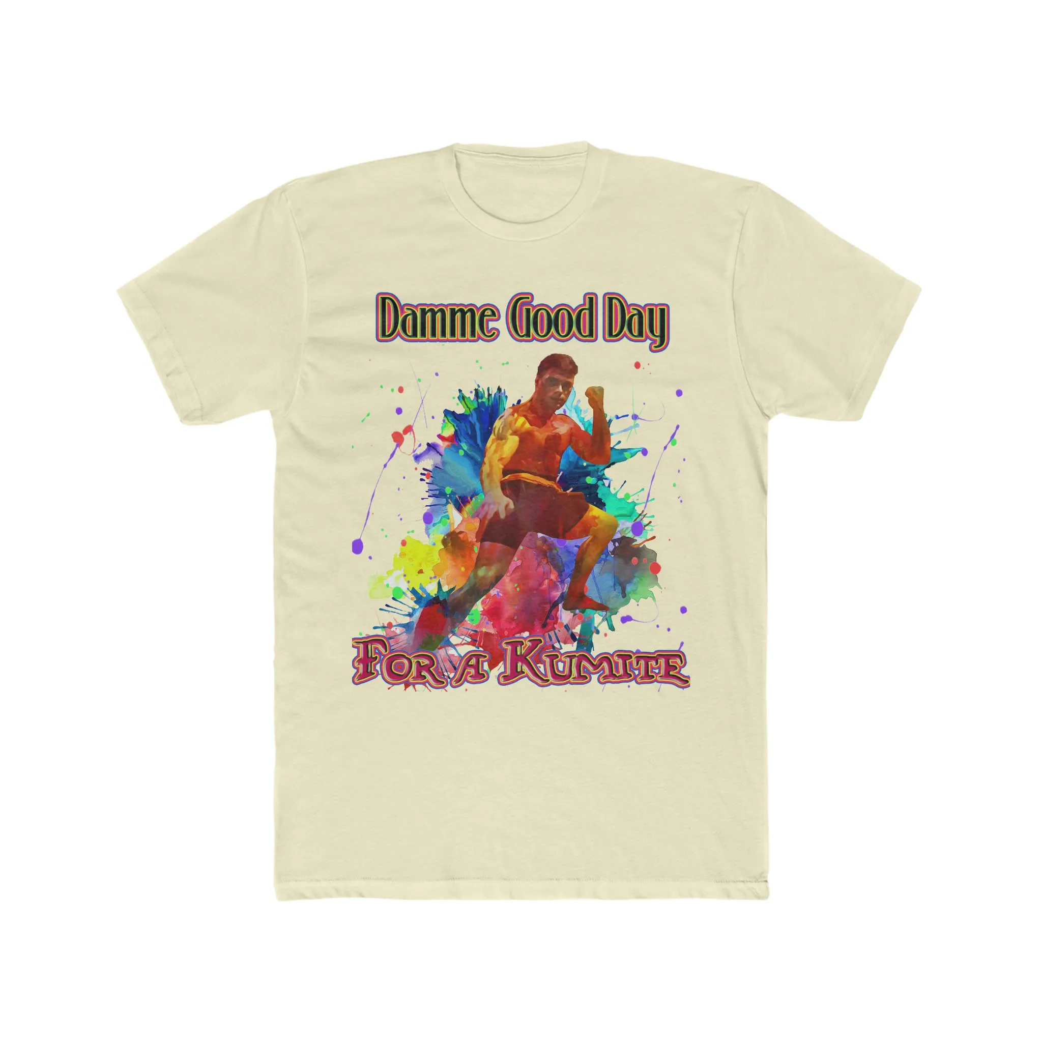 Bloodsport Watercolor Tee on Men's Next Level 3600