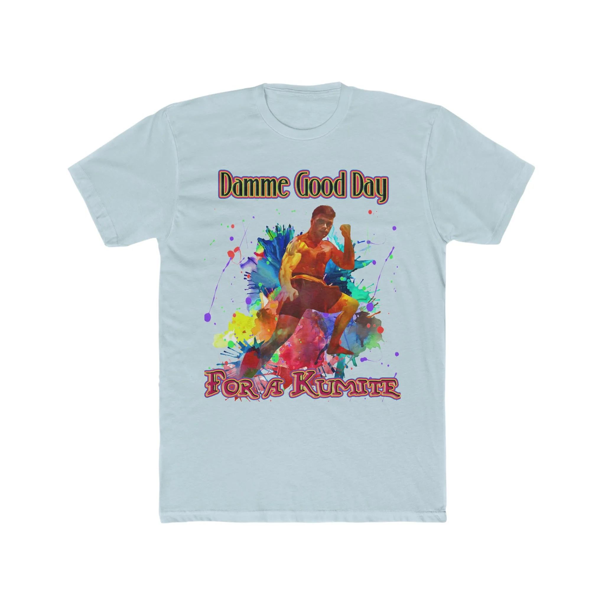 Bloodsport Watercolor Tee on Men's Next Level 3600