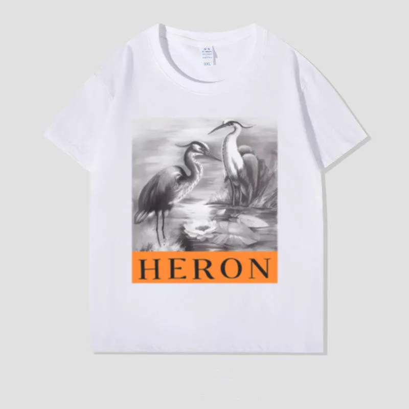 Bold Statement Graphic Short-Sleeve T-Shirt with Round Neck