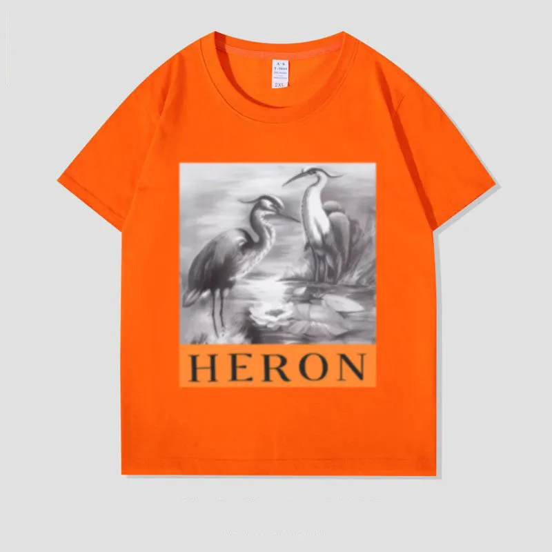 Bold Statement Graphic Short-Sleeve T-Shirt with Round Neck
